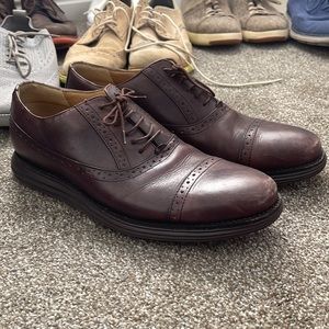 Cap toe lunargrand dress shoes